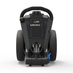 Powakaddy Micra Push Trolley - Gunmetal with Blue Trim