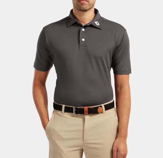 FootJoy Mens Stretch Pique Solid Polo Shirt - 92420 - Core Line