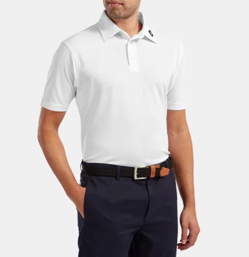 FootJoy Mens Stretch Pique Solid Polo Shirt - 91823 - Core Line