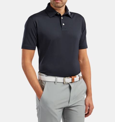 FootJoy Mens Stretch Pique Solid Polo Shirt - 91824 - Core Line