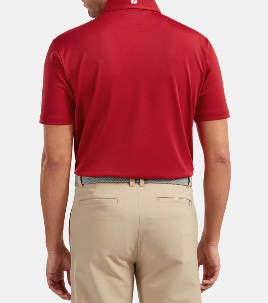 FootJoy Mens Stretch Pique Solid Polo Shirt - 91825 - Core Line