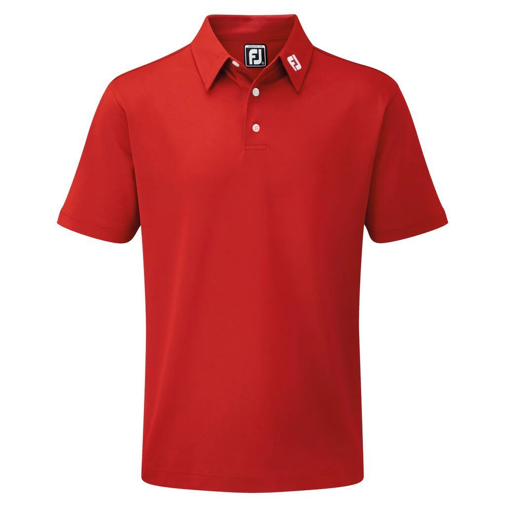 FootJoy Mens Stretch Pique Solid Polo Shirt - 91825 - Core Line