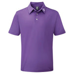 FootJoy Mens Stretch Pique Solid Polo Shirt - 91820 - Core Line