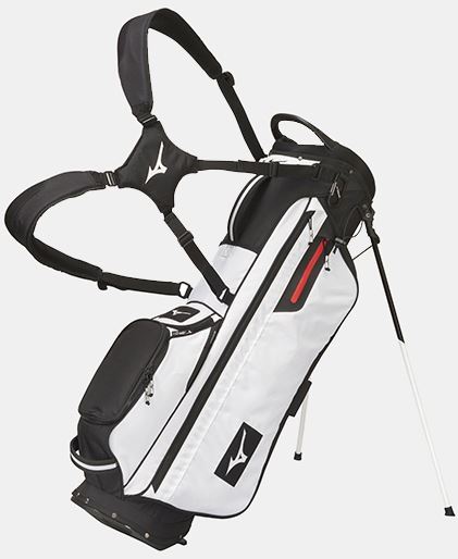 Mizuno BR-D3 Stand Bag - White/Black