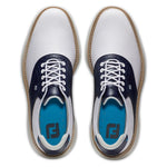 FootJoy Mens FJ Traditions Golf Shoes - 57899 - White/Navy SALE