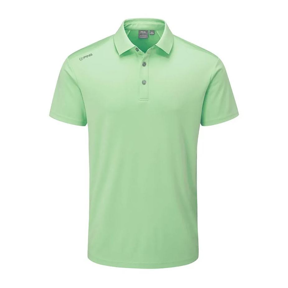 Ping Mens Lindum Polo Shirt - Mint