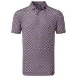 FootJoy Mens Half Moon Geo Lisle Polo Shirt - 80012