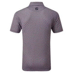 FootJoy Mens Half Moon Geo Lisle Polo Shirt - 80012