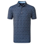 FootJoy Mens Travel Print Lisle Polo Shirt - 80047