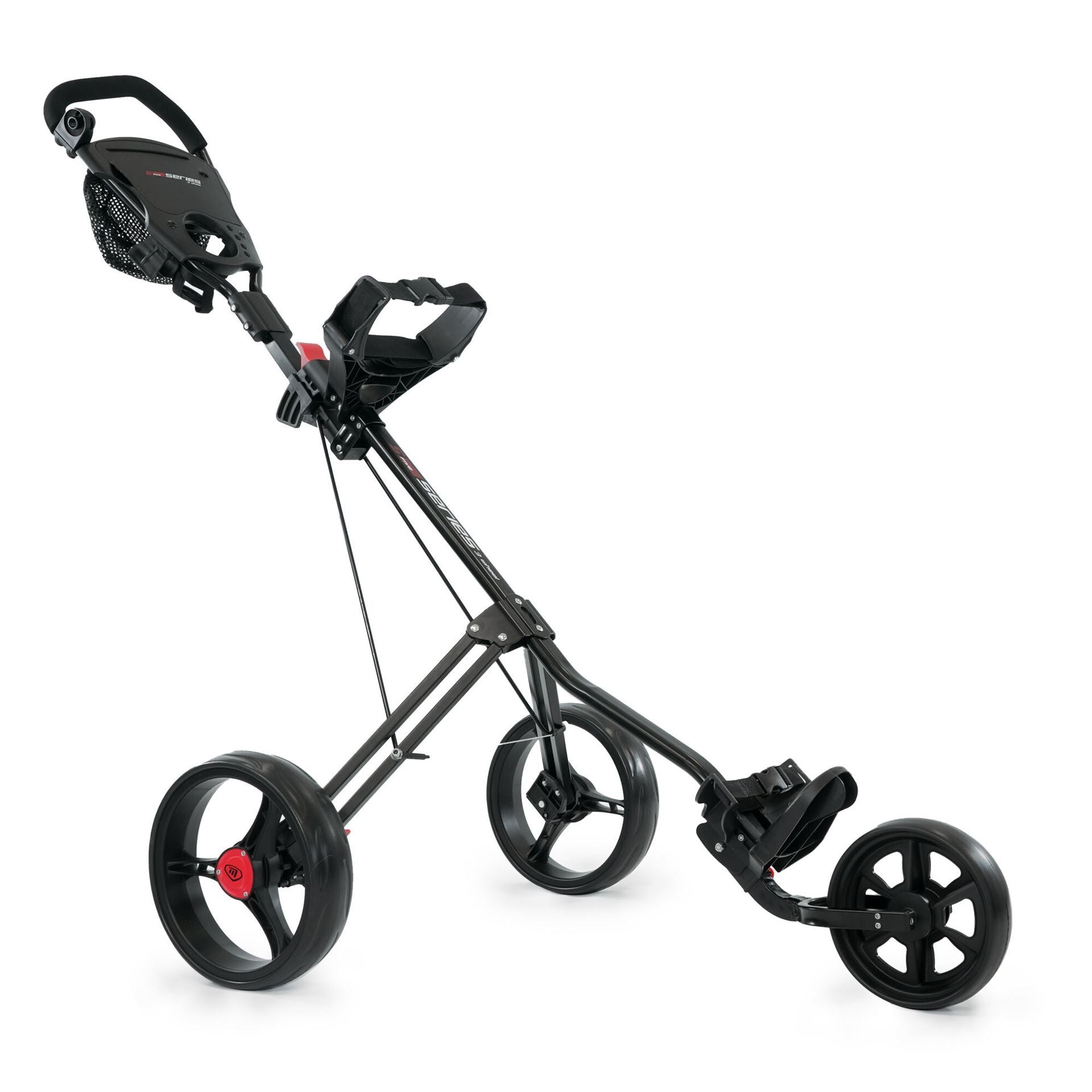 Masters Golf 5 Series 3-wheel golf push trolley