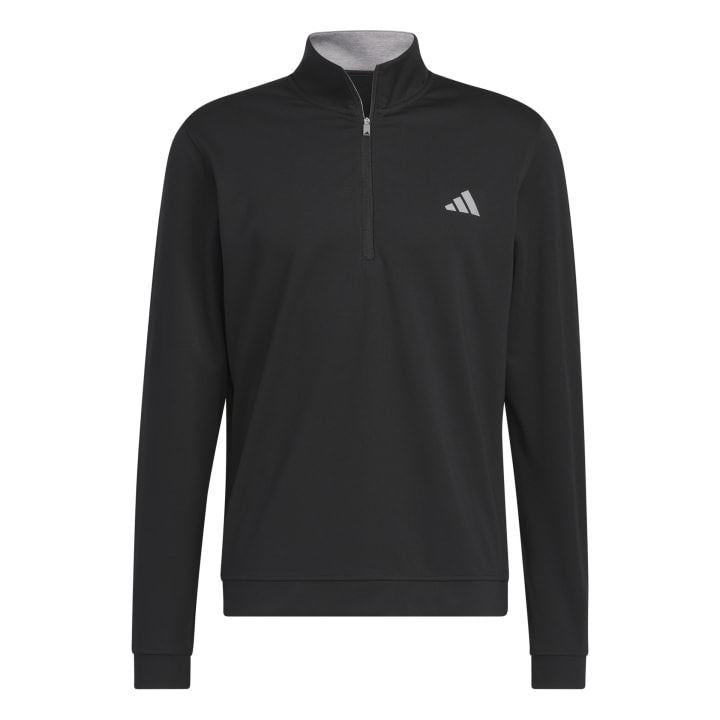 adidas Mens Elevated 1/4 Zip Pullover - Black	IB6115