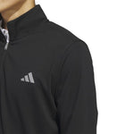 adidas Mens Elevated 1/4 Zip Pullover - Black	IB6115