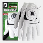 FootJoy Mens WeatherSof Golf Glove - 2 Pack