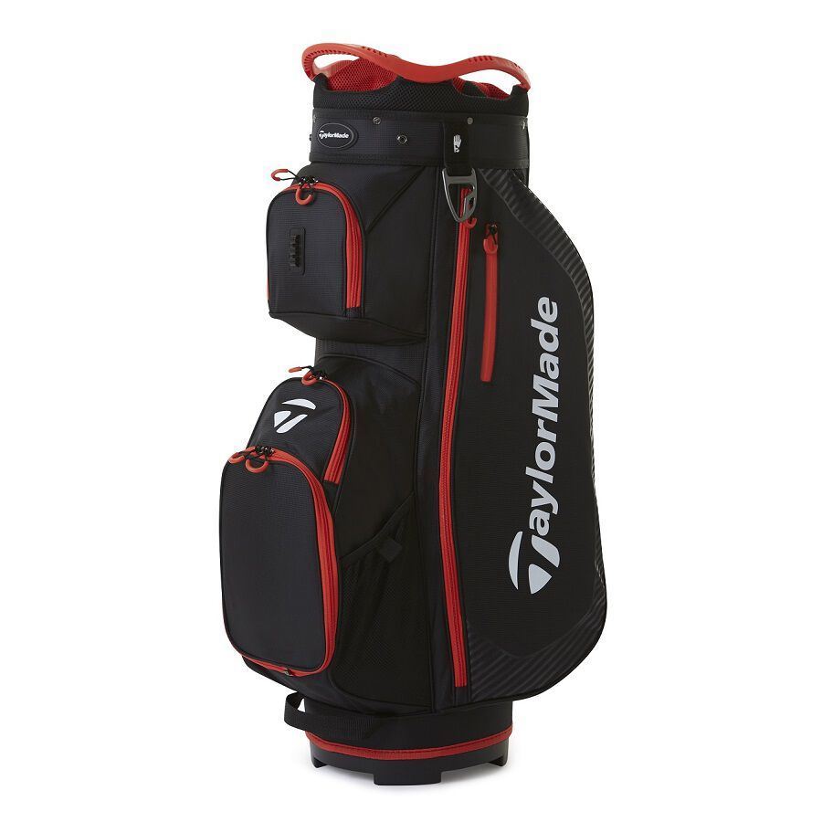 TaylorMade TM23 Pro Cart Bag - Black/Red