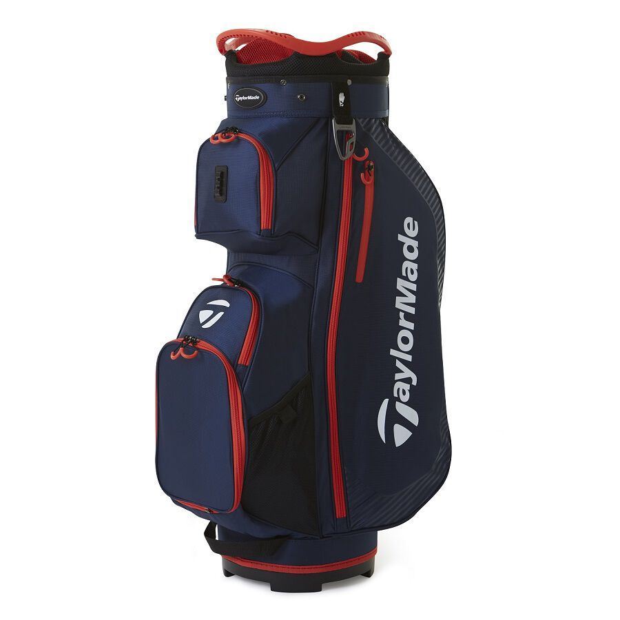 TaylorMade TM23 Pro Cart Bag - Navy/Red