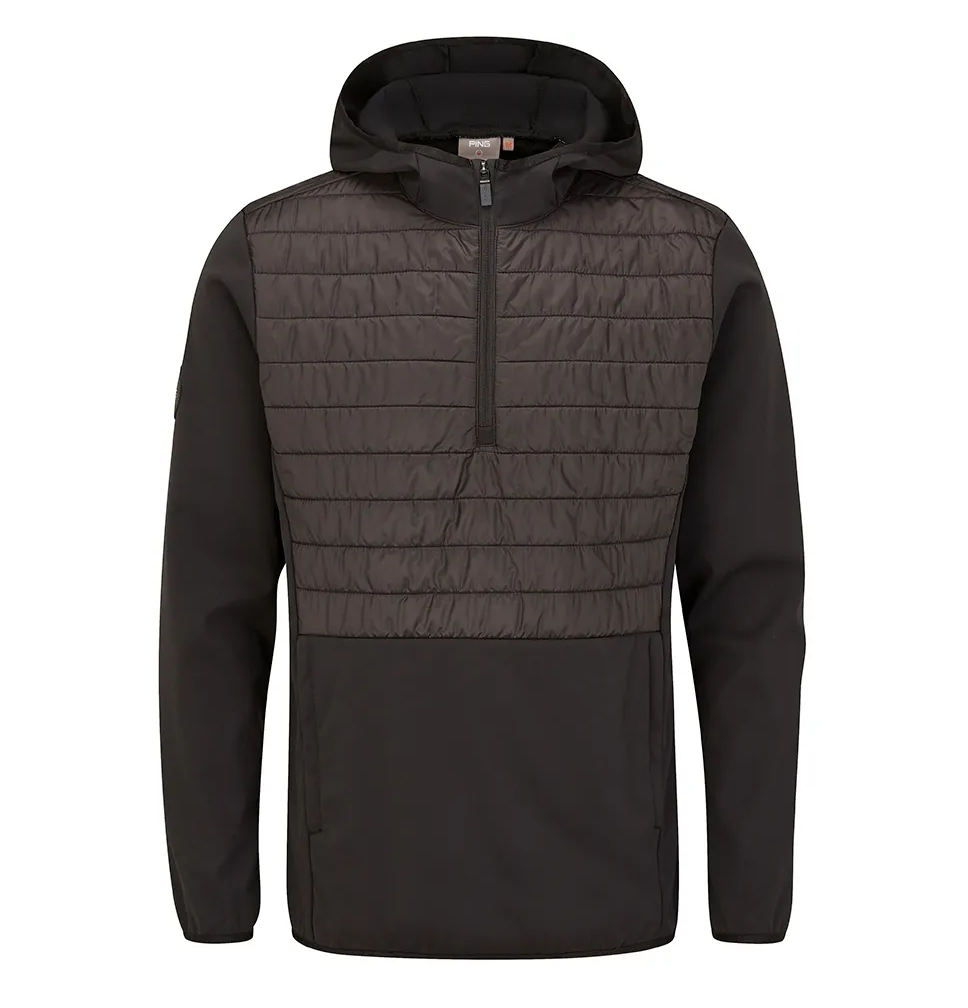 Ping Mens Norse S5 Zoned PrimaLoft Hooded Jacket - Black