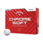 Callaway Chrome Soft Golf Balls (Multi Buy) 2024 White