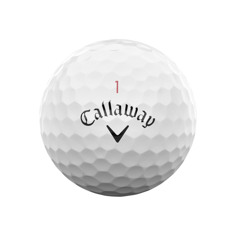 Callaway Chrome Soft Golf Balls (Multi Buy) 2024 White