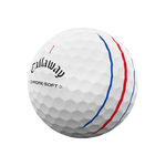Callaway Chrome Soft Triple Track Golf Balls (Multi Buy) 2024 White