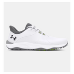 Under Armour Mens UA Drive Pro SL Wide Golf Shoes White