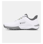 Under Armour Mens UA Drive Pro SL Wide Golf Shoes White