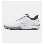 Under Armour Mens UA Drive Pro Wide Golf Shoes White