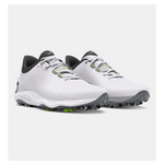 Under Armour Mens UA Drive Pro Wide Golf Shoes White