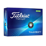 Titleist Tour Soft Golf Balls 2024 Model - Green