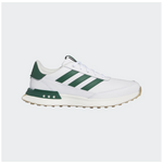 adidas Mens S2G SL Leather Golf Shoes White/Green