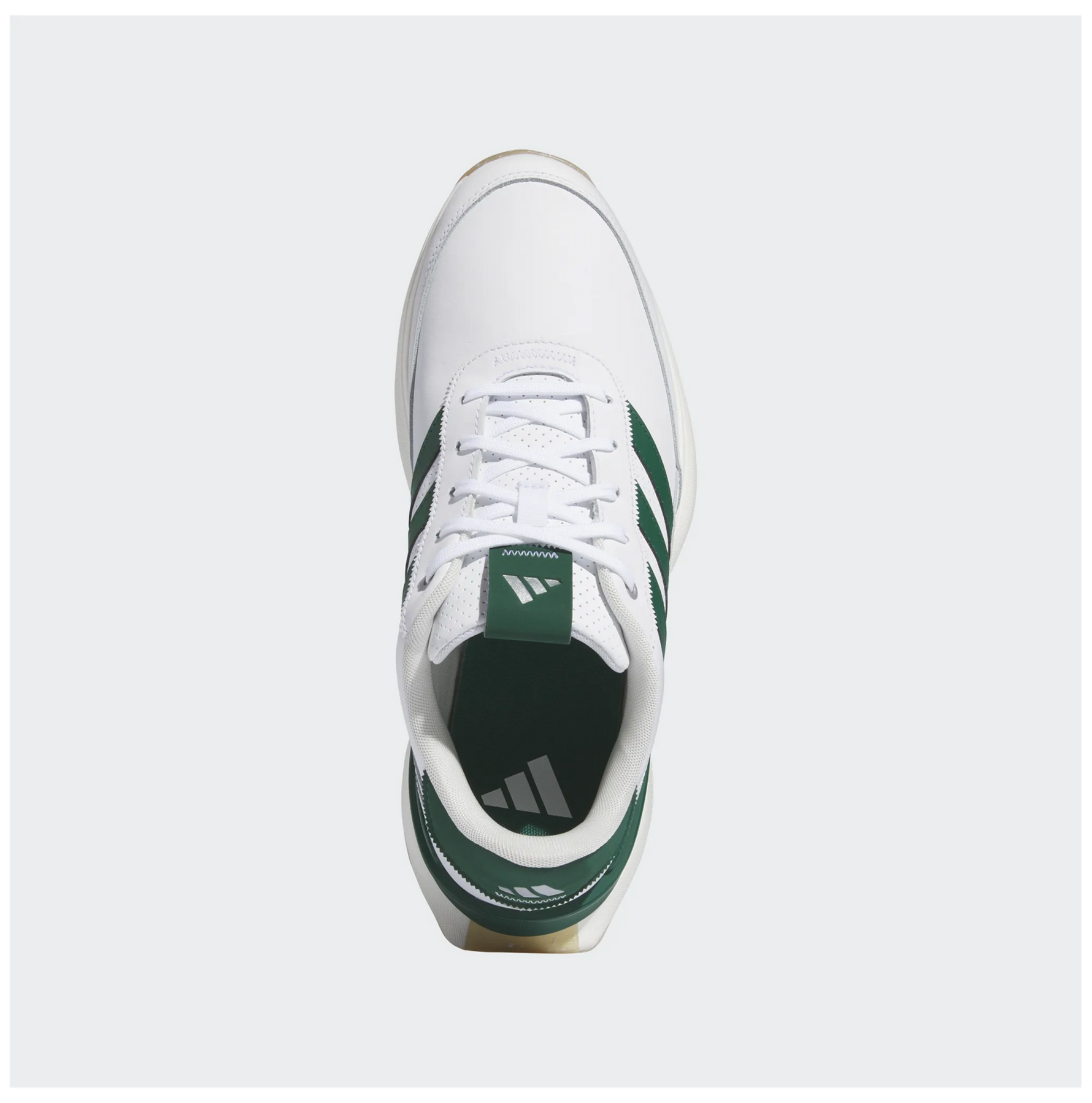adidas Mens S2G SL Leather Golf Shoes White/Green