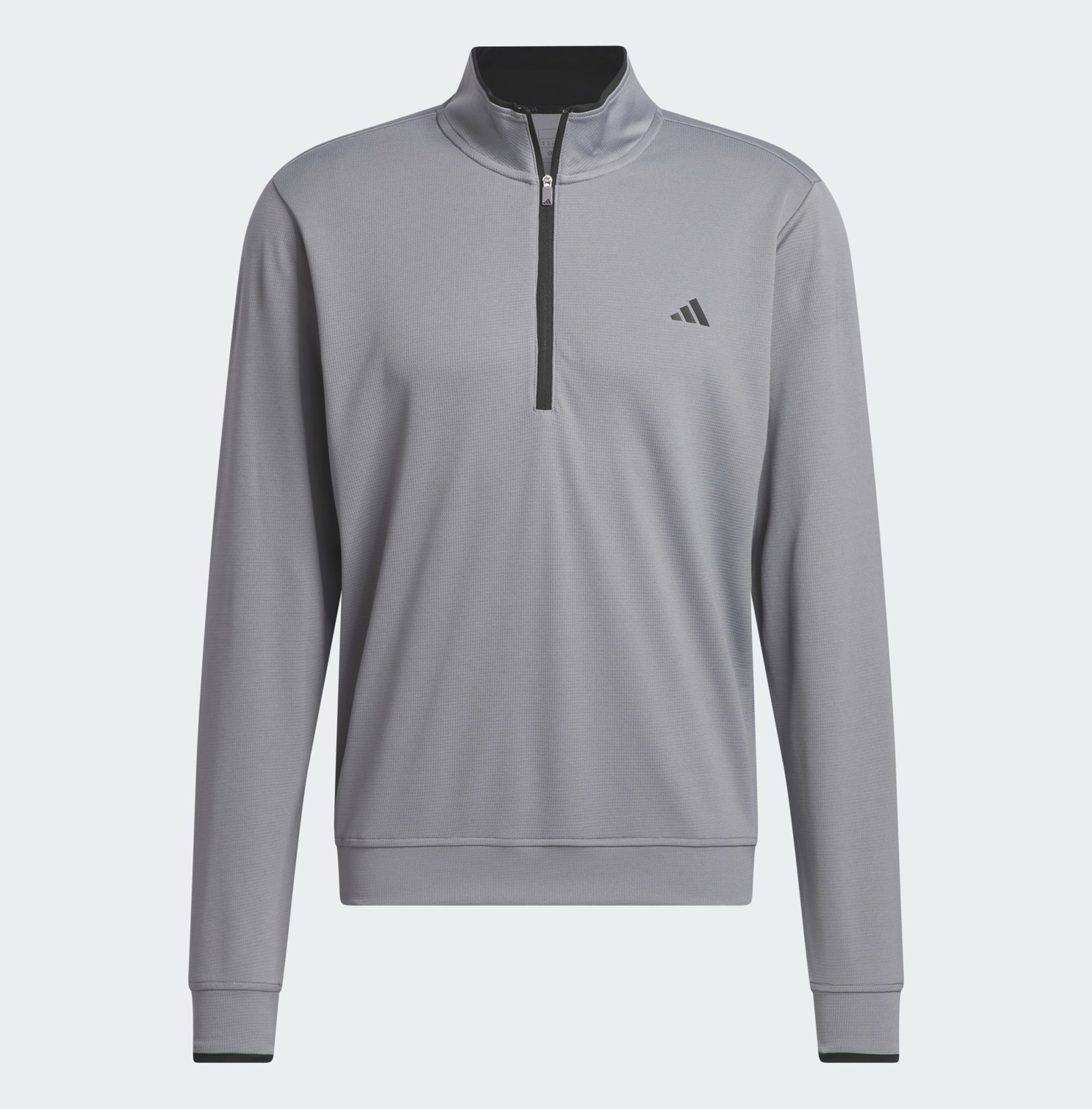 adidas Mens Lightweight 1/4 Zip Sweatshirt - Grey Three IU4513