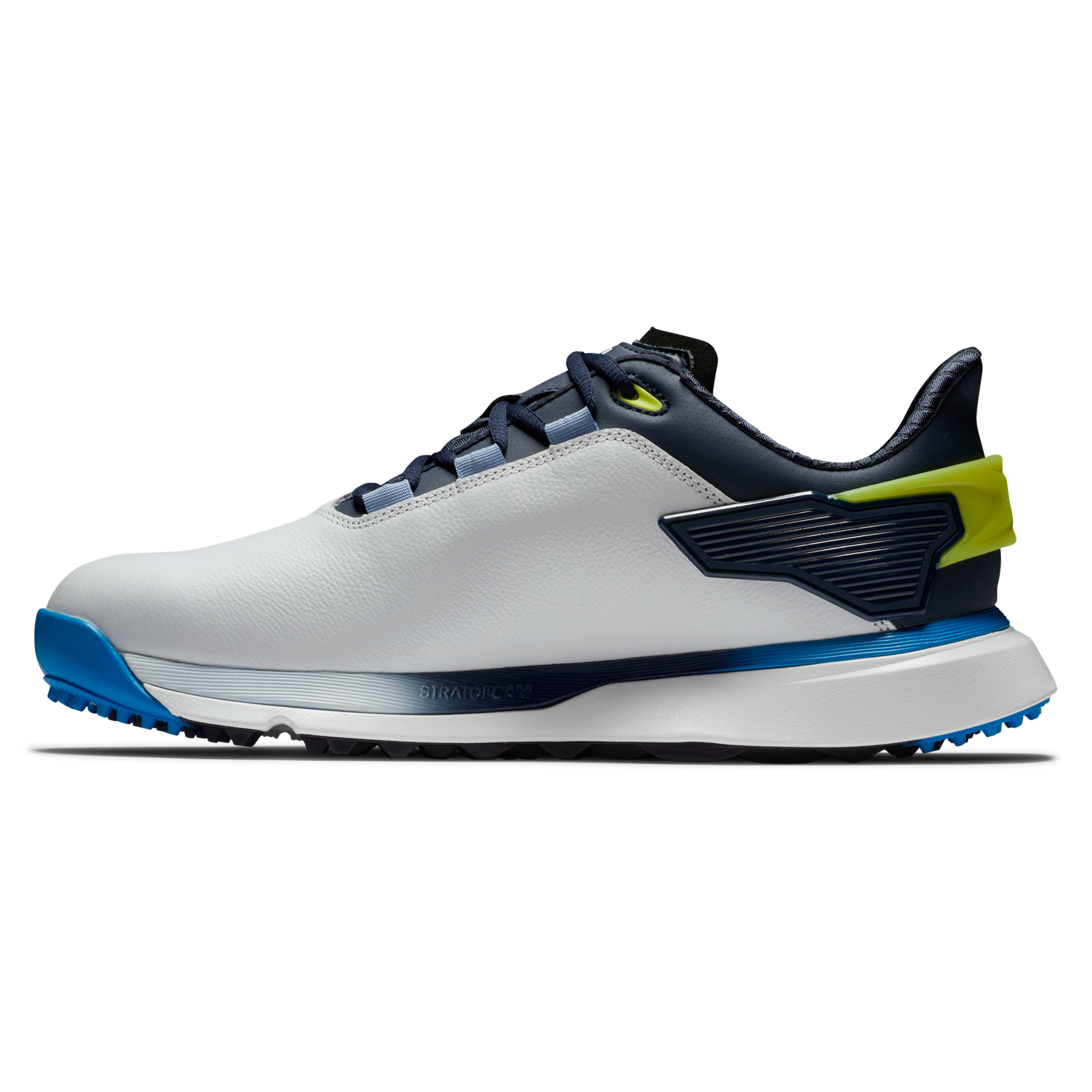 FootJoy Mens Pro SLX 2024 Golf Shoes - 56914 - White/Navy/Blue