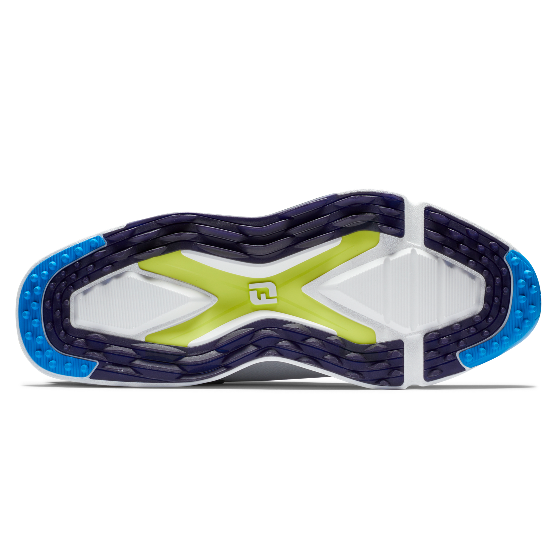 FootJoy Mens Pro SLX 2024 Golf Shoes - 56914 - White/Navy/Blue