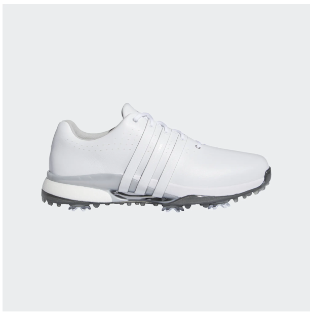 adidas Mens Tour 360 Golf Shoes 24 White/Silver