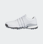 adidas Mens Tour 360 Golf Shoes 24 White/Silver