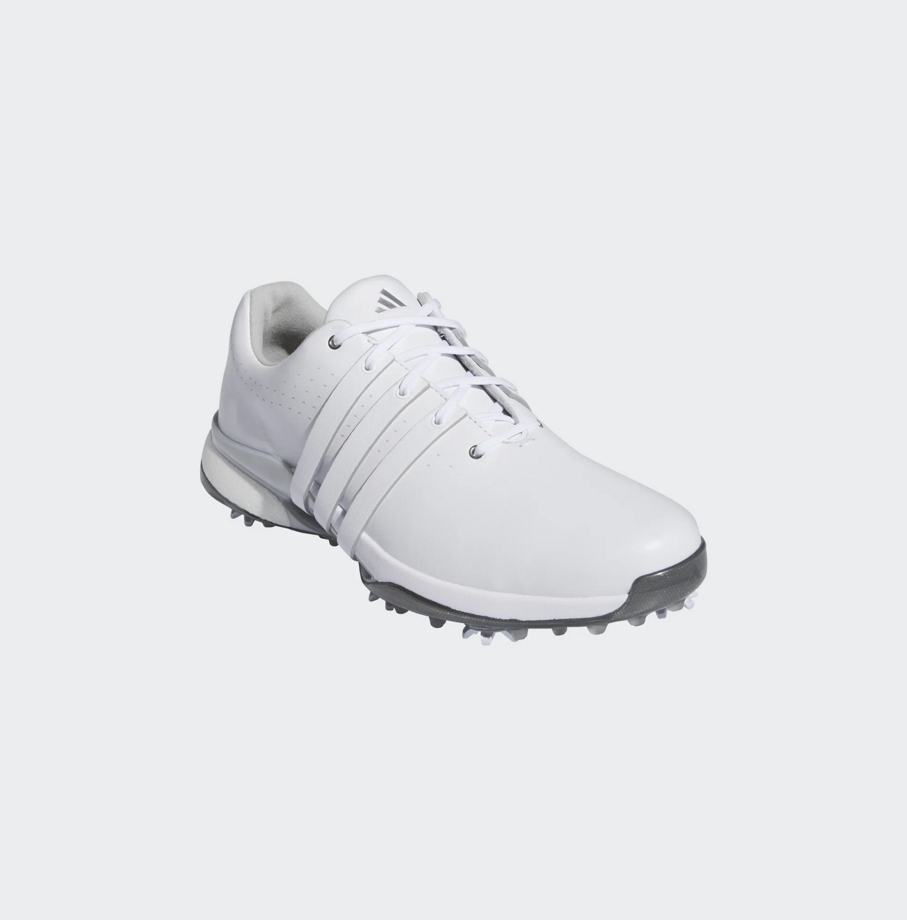 adidas Mens Tour 360 Golf Shoes 24 White/Silver
