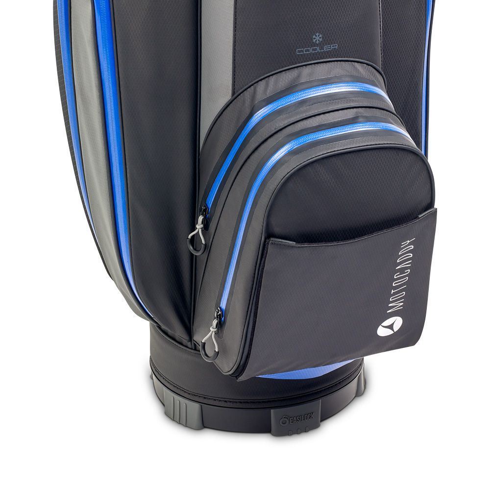 Motocaddy Dry Series Waterproof Cart Bag - Charcoal/Blue