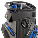 Motocaddy Dry Series Waterproof Cart Bag - Charcoal/Blue