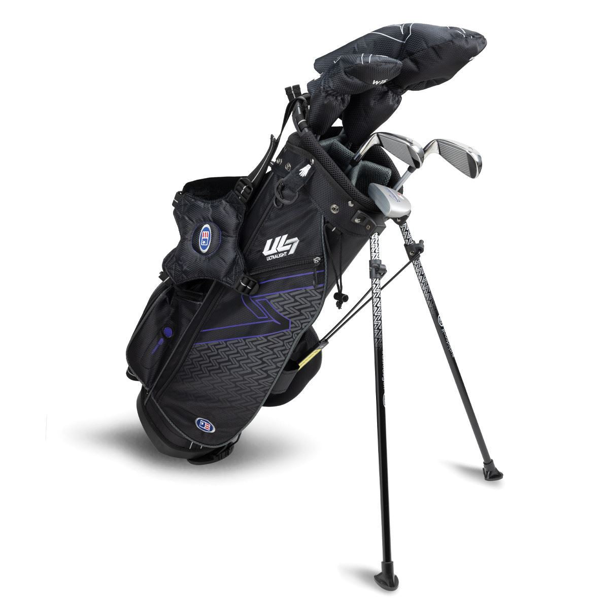 US Kids Unisex UL7-54 5 Club Stand Set, Black/Purple