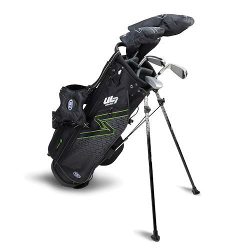 US Kids Unisex UL7-57 5 Club Stand Set, Black/Green