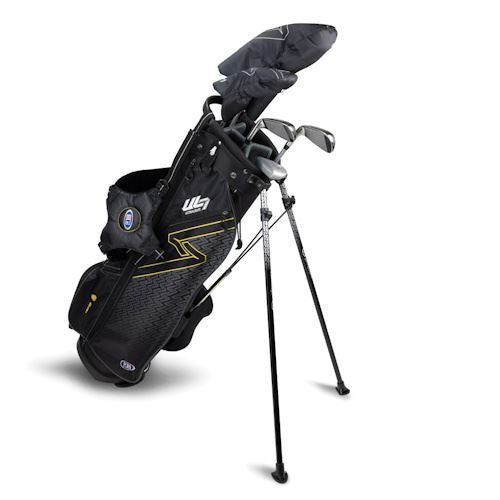 US Kids Unisex UL7-63 5 Club Stand Set, Black/Gold