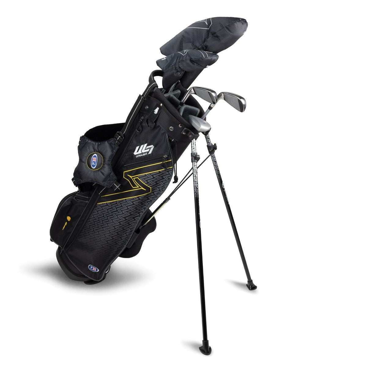 US Kids Unisex UL7-63 5 Club Stand Set, Black/Gold