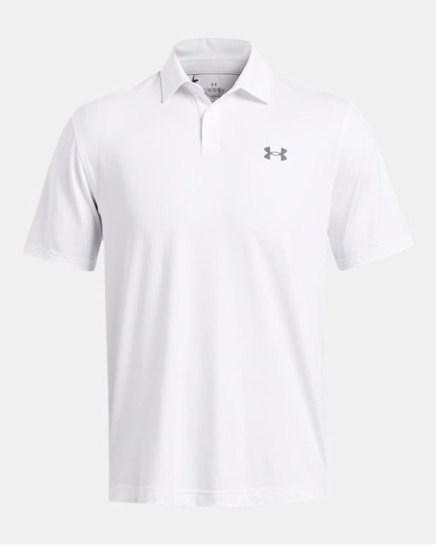 Under Armour Men's UA Tee To Green Polo - 1383714-100 - White