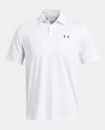 Under Armour Men's UA Tee To Green Polo - 1383714-100 - White