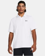 Under Armour Men's UA Tee To Green Polo - 1383714-100 - White