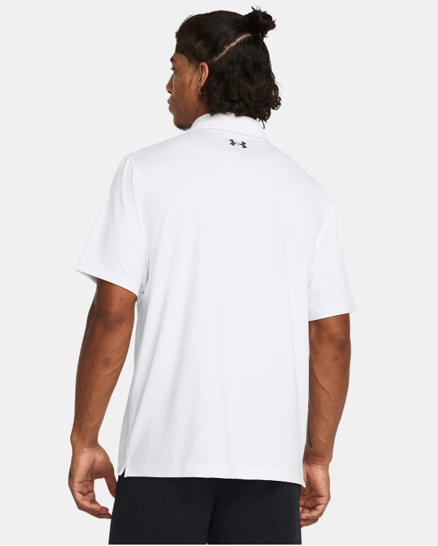 Under Armour Men's UA Tee To Green Polo - 1383714-100 - White