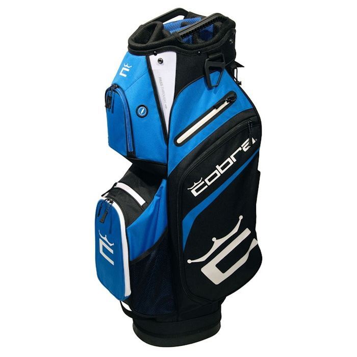 Cobra Signature Cart Bag - Black/Blue