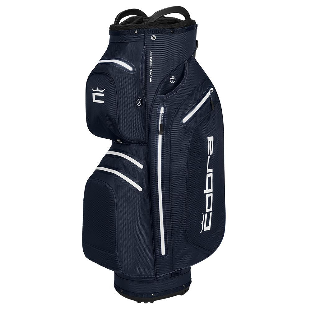 Cobra UltraDry Pro Waterproof Cart Bag - Navy Blazer/White