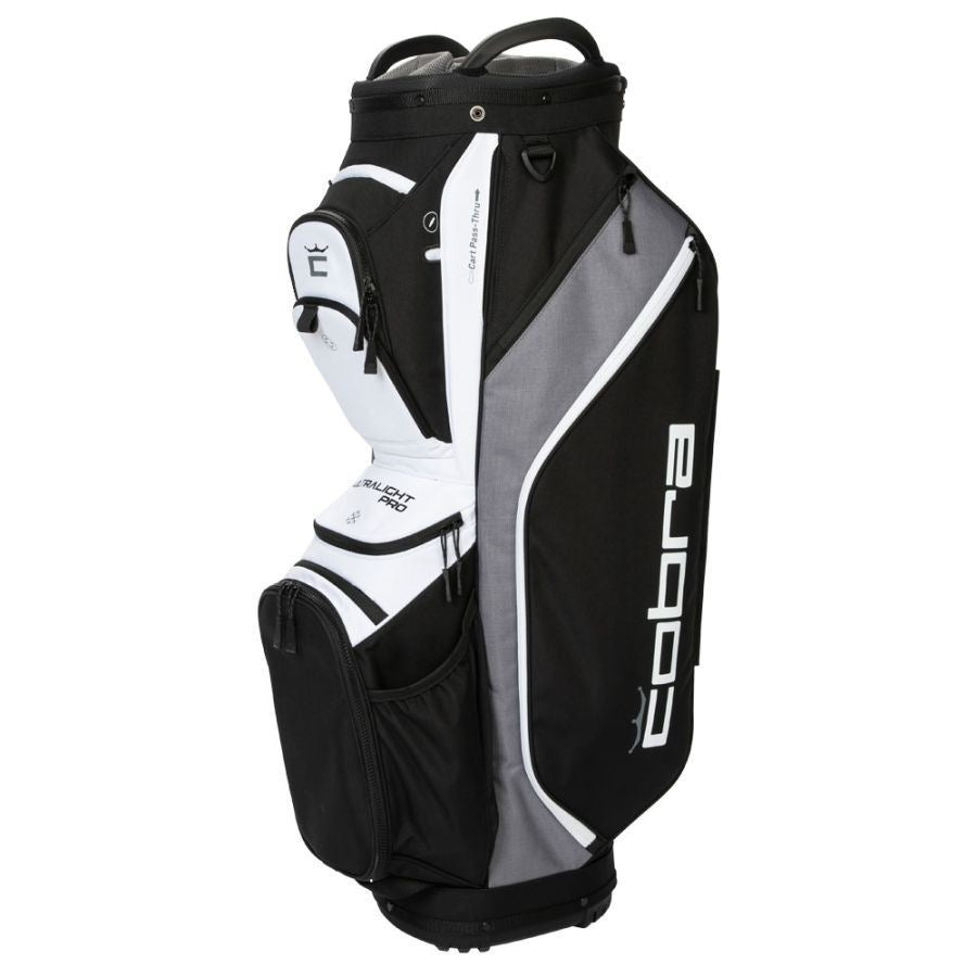 Cobra UltraLight Pro Cart Bag - Black/White