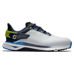 FootJoy Mens Pro SLX 2024 Golf Shoes - 56914 - White/Navy/Blue